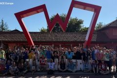 Photo du groupe à Walibi Rhône Alpes