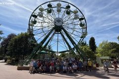 Photo de groupe au Jardin d'Acclimatation