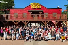 Photo de groupe à La Mer de Sable