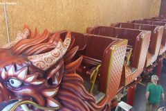 Visite technique du Défi du Dragon au Jardin d'Acclimatation (Crédit : Yves Delot)
