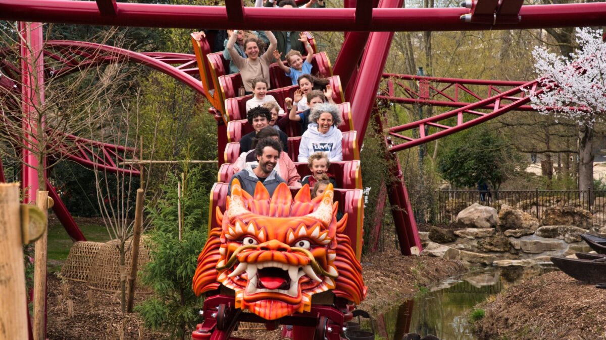 Le Défi du Dragon au Jardin d'Acclimatation