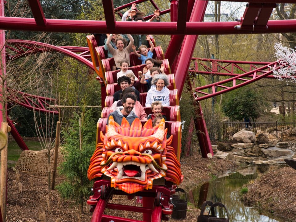 Le Défi du Dragon au Jardin d'Acclimatation