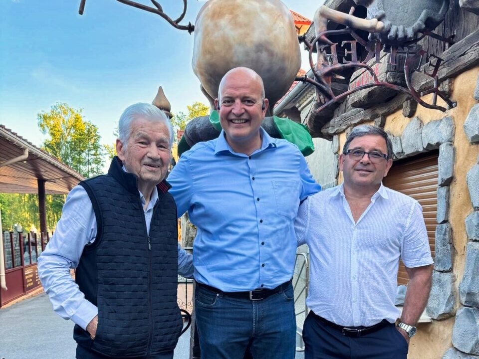 André Campion, Géraud Visinoni et Gilles Campion